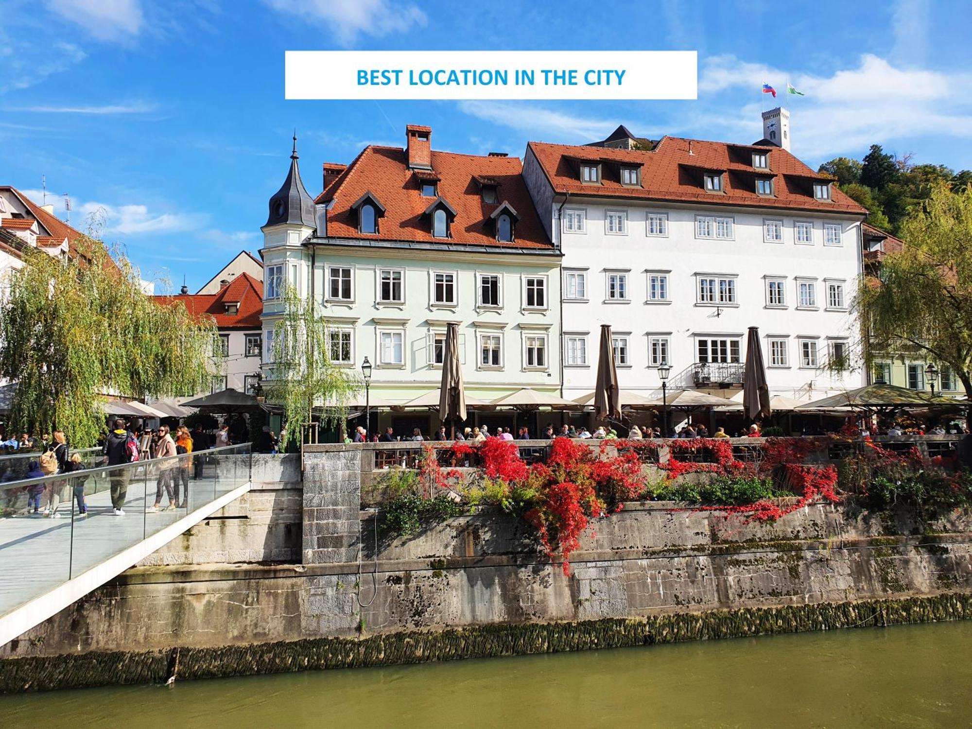 Riverside Elegance Ljubljana Extérieur photo